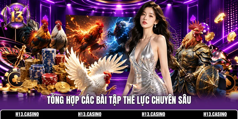 Cách Nuôi Gà Đá - Bí Quyết Huấn Luyện Chiến Kê Từ Cao Thủ 4 Tổng hợp các bài tập thể lực chuyên sâu